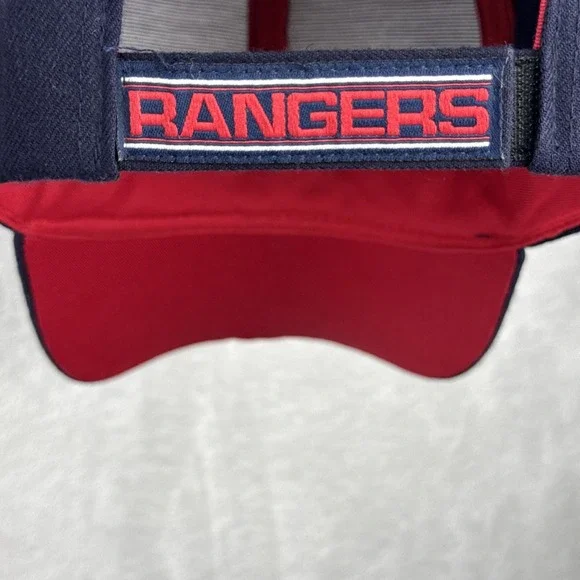 Texas Rangers Twins Enterprise MLB Snapback Adjustable Hat Blue Logo Flag Emb - Picture 3 of 5